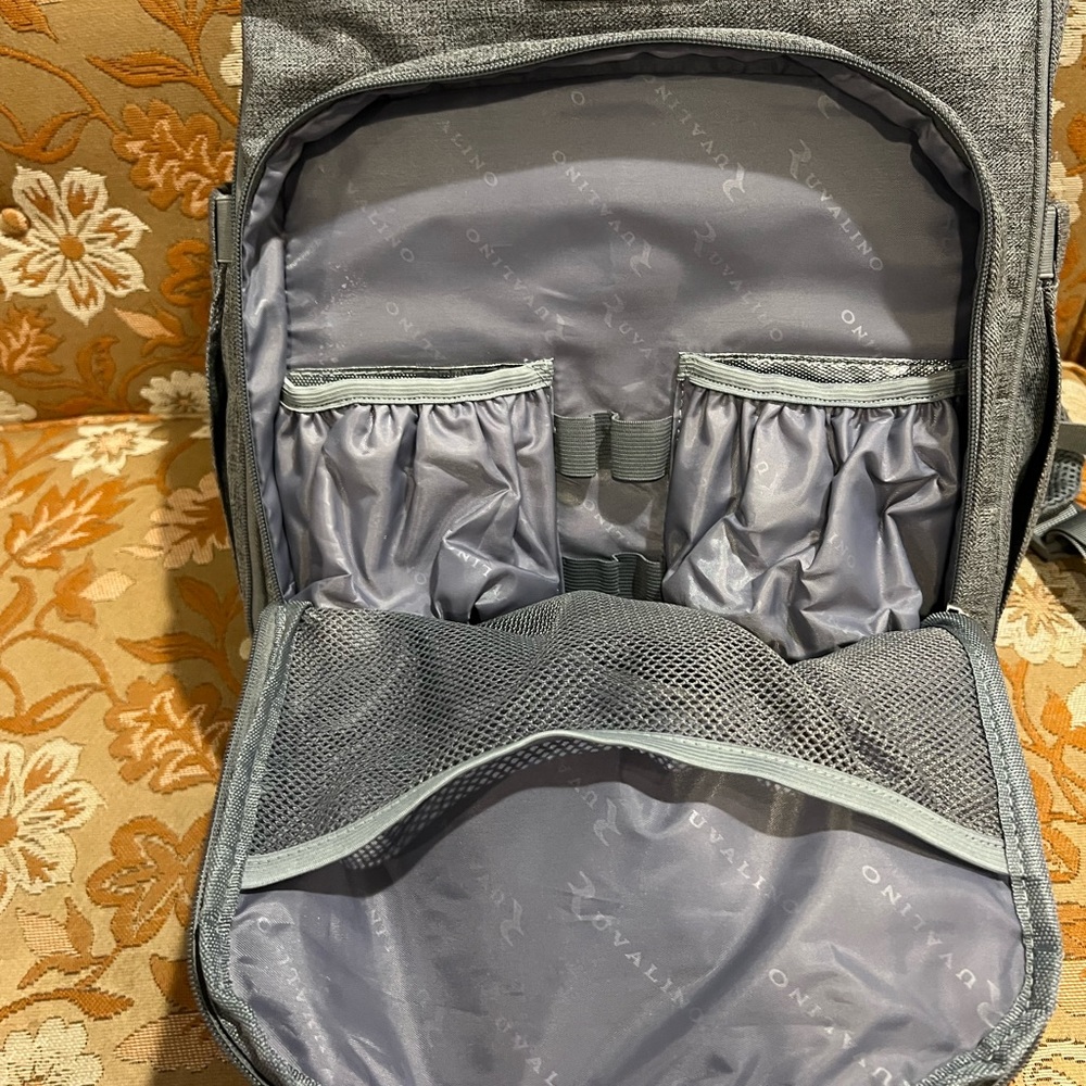 Gray Diaper Backpack Ay - image 3
